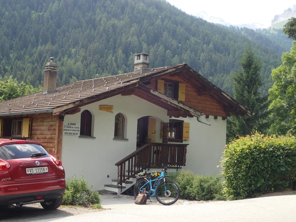 Вілла Chalet Le Muguet Овронна Екстер'єр фото